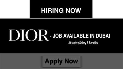 dior vacancy|Dior work from home jobs.